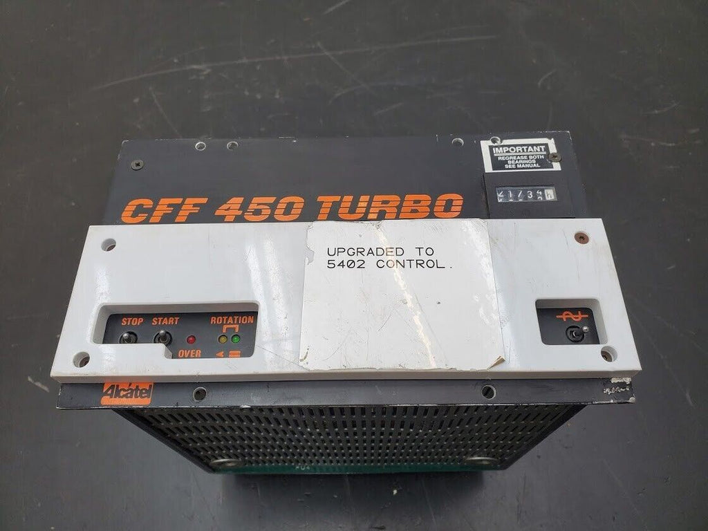 Alcatel CFF 450 Turbo Vacuum Pump Control Parts or Repair 8220 6333 5402 Control