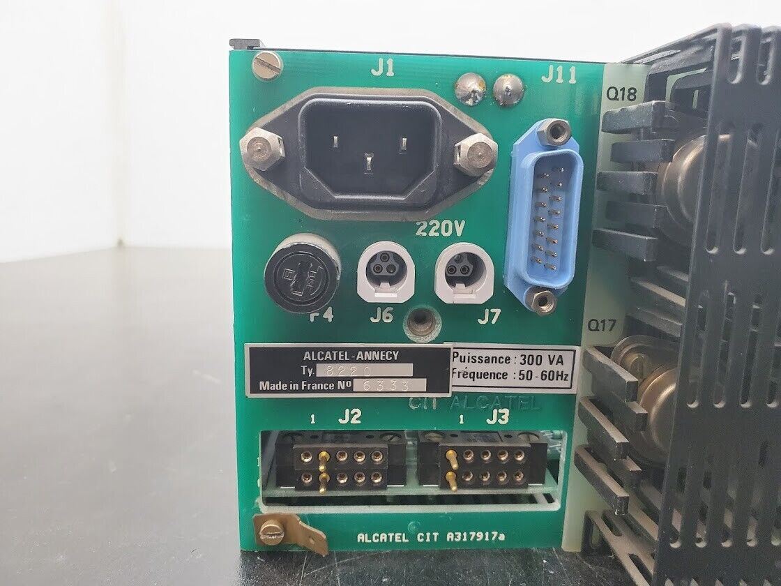 Alcatel CFF 450 Turbo Vacuum Pump Control Parts or Repair 8220 6333 5402 Control