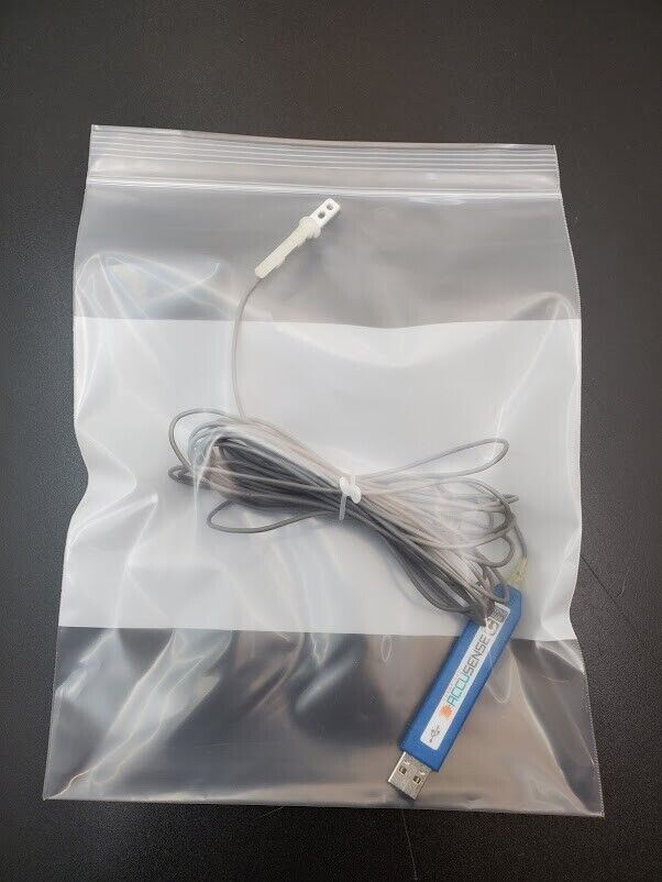 ACCUSENSE DegreeC USB UAS1200PC Air Velocity & Temperature Sensor 5M Cable B