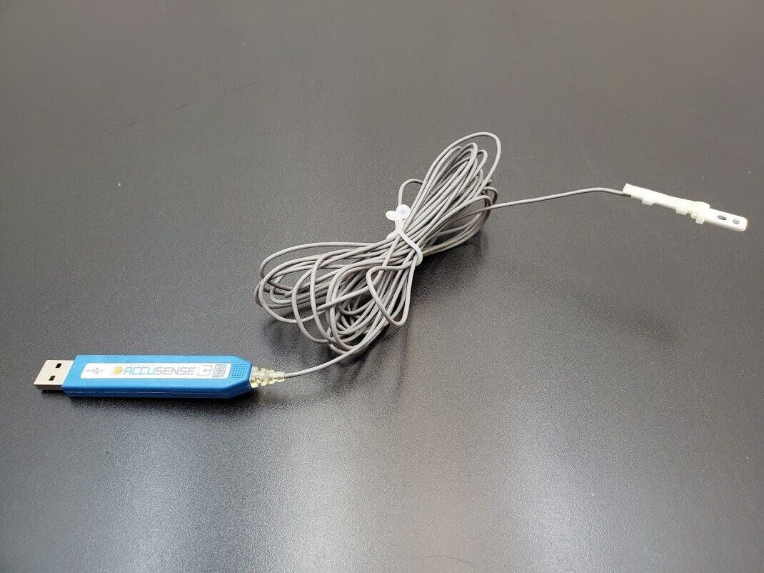 ACCUSENSE DegreeC USB UAS1200PC Air Velocity & Temperature Sensor 5M Cable B