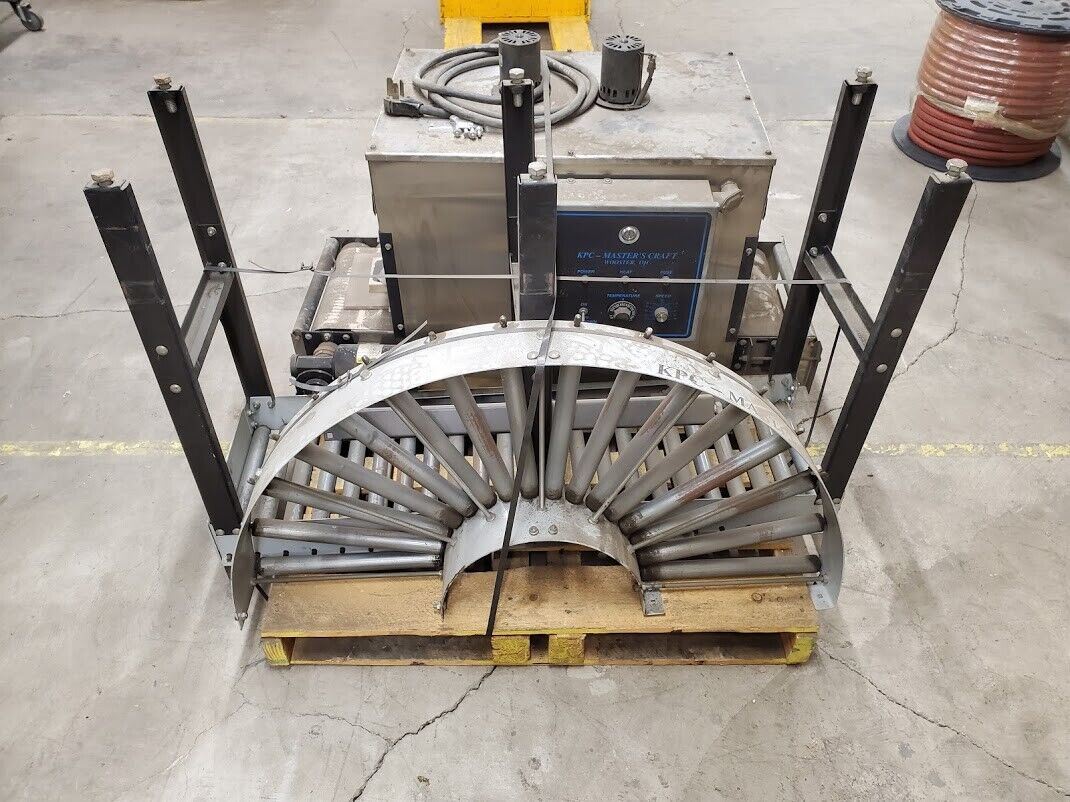 KPC Masters Craft 143016 Heat Shrink Tunnel 240VAC 1PH 30A Conveyor Fed Packing