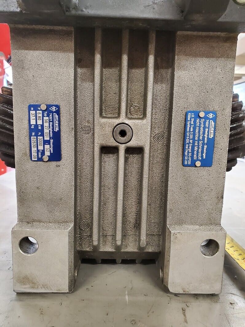 ATLANTA Rack and Pinion Right Angle Worm Gear Drive Box 56 27 051 52:1 Ratio