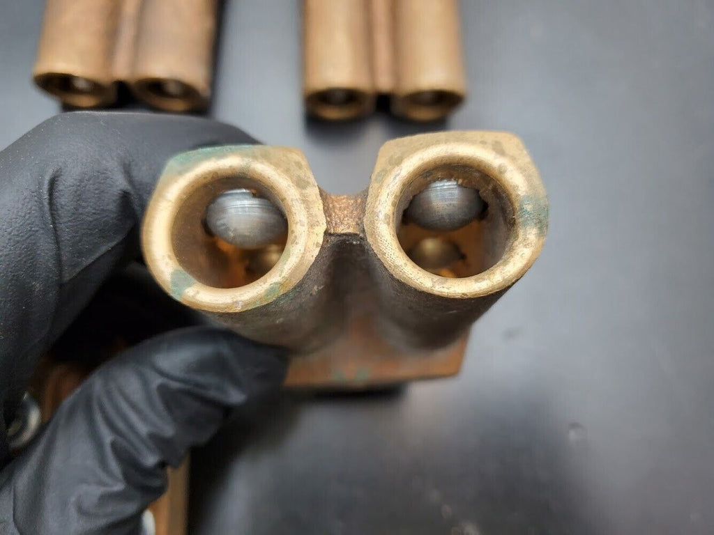 4x Tweco Twecolugs 240-HD-180 Welding Lead Copper 3/0 4/0 AWG Terminal Cable Lug