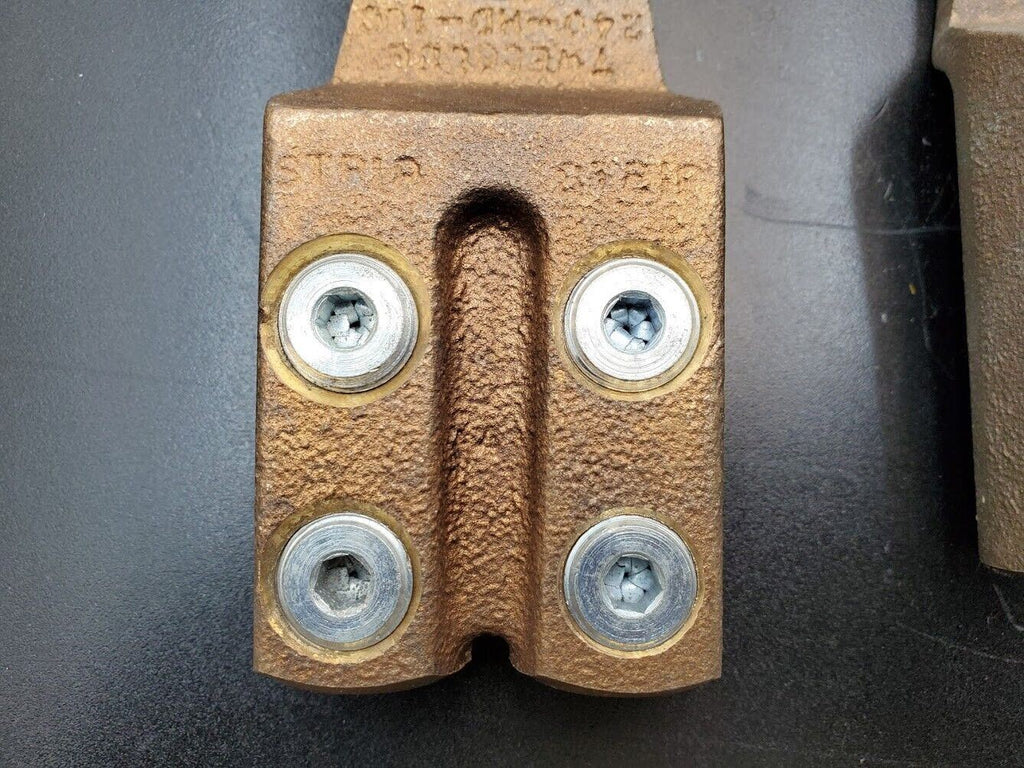 4x Tweco Twecolugs 240-HD-180 Welding Lead Copper 3/0 4/0 AWG Terminal Cable Lug