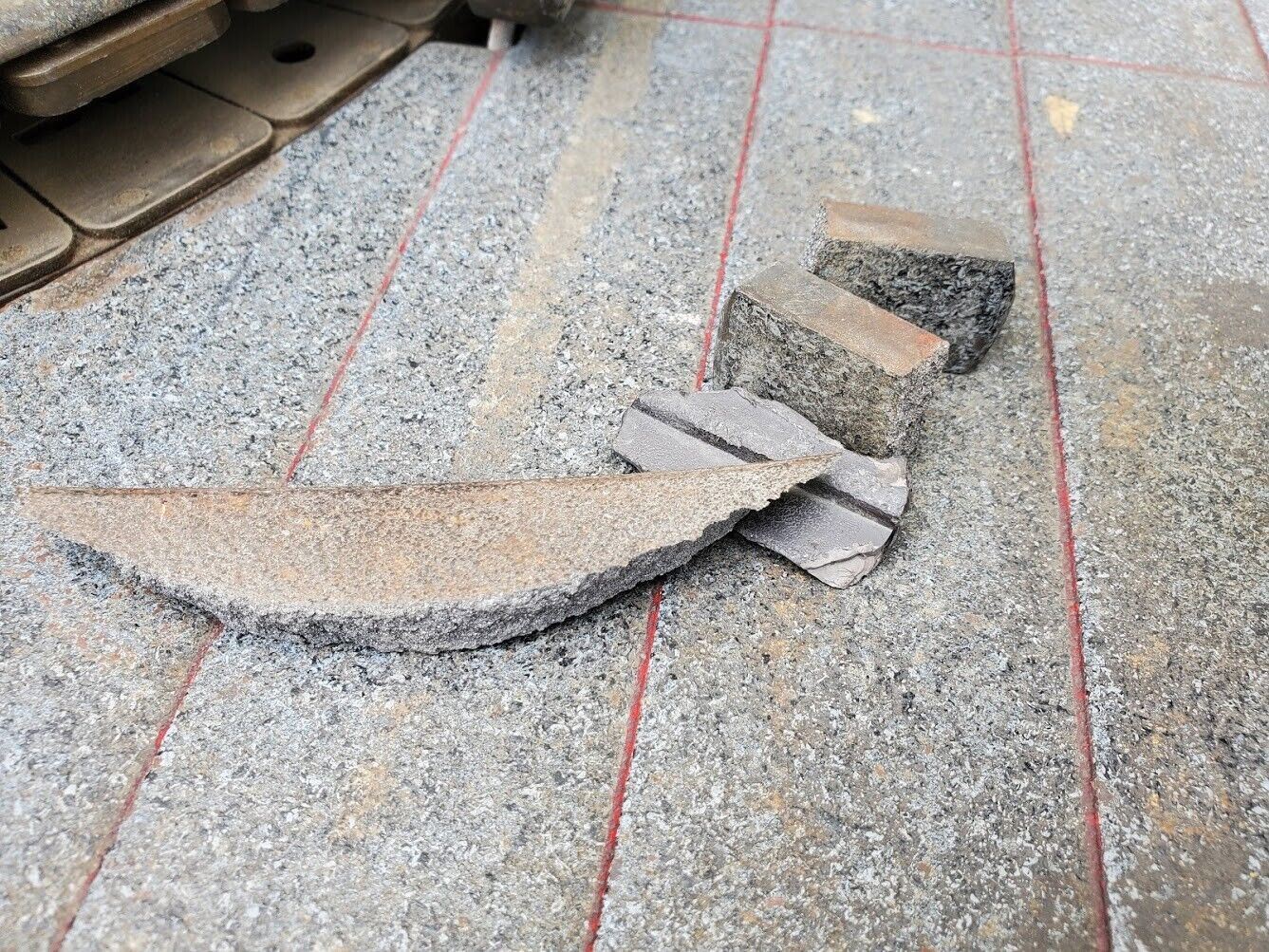 Diagraph Bradley Industries Jumbo Model Letter Size 2" Fully Functioning, damage