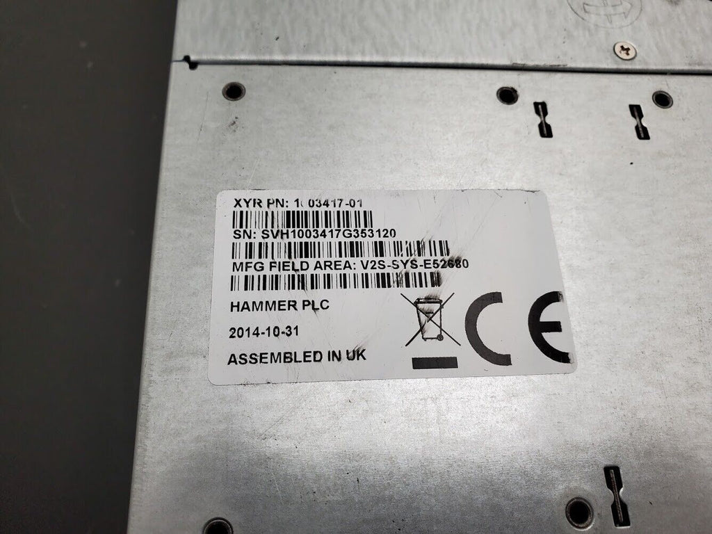 Intel Server Storage H2216XXKR 16x SFF HDD 8x Xeon E5-2680 256Gb DDR3-1600 Ram B