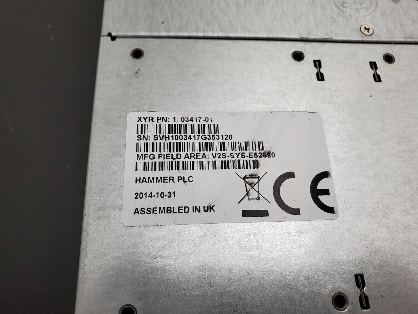 Intel Server Storage H2216XXKR 16x SFF HDD 8x Xeon E5-2680 256Gb DDR3-1600 Ram B