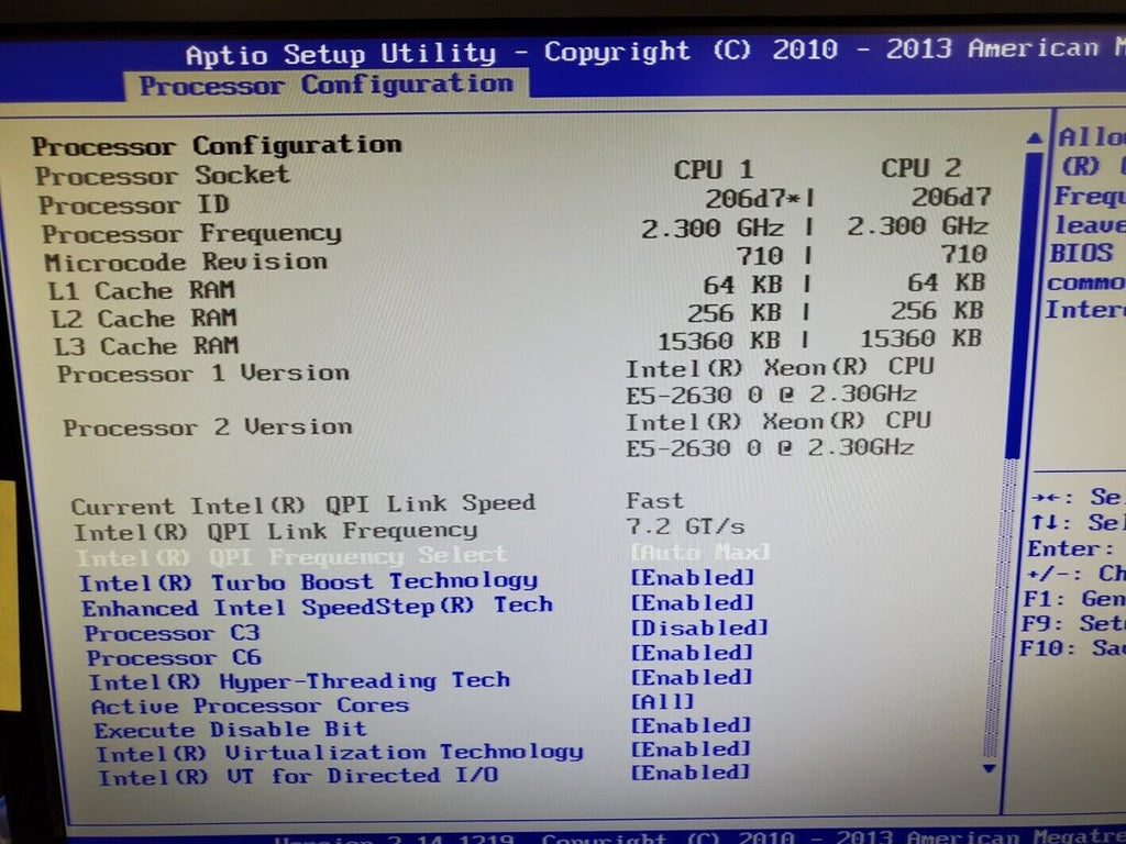 Colfax CX72002 2U Rackmount Server 64 Gb Dual Xeon E5-2650 2.6 GHz 3.5" HDD