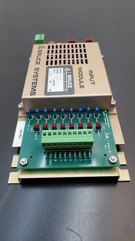 Bruce INPUT MODULE 9760132 w/ assy 3161101 & 3161081 for Tube Furnace