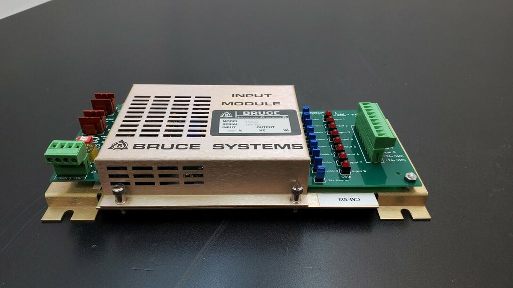 Bruce INPUT MODULE 9760132 w/ assy 3161101 & 3161081 for Tube Furnace