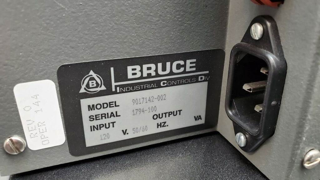 Bruce 7355X Semiconductor Process Control Unit no key no monitor 9017142-002 C3