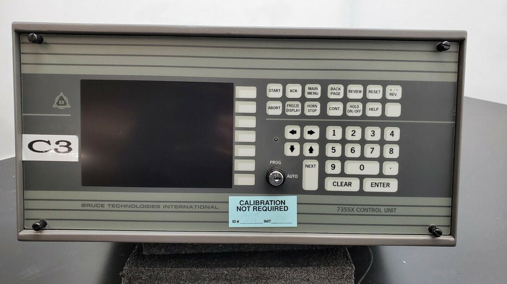 Bruce 7355X Semiconductor Process Control Unit no key no monitor 9017142-002 C3