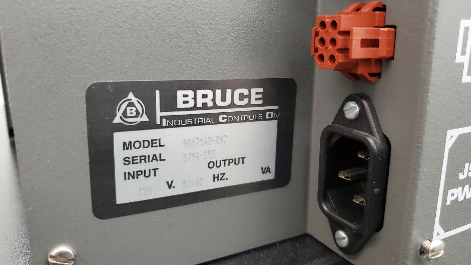 Bruce 7355X Semiconductor Process Controller w key Model 9017142-002 (C2)