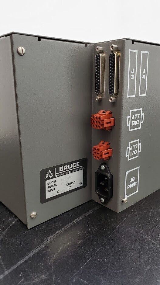 Bruce 7355X Semiconductor Process Controller w key Model 9017142-002 (C2)