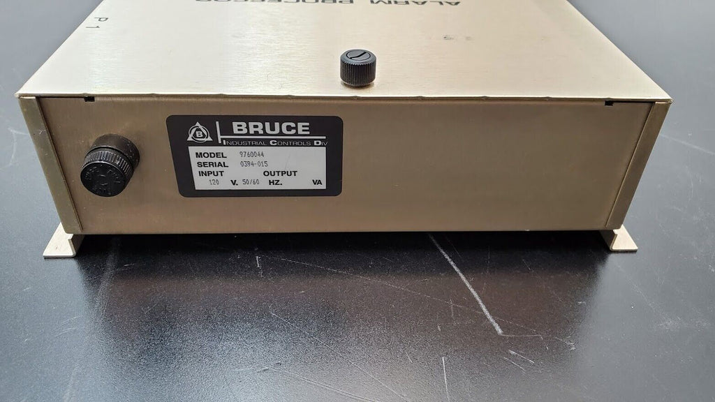 Bruce Industrial Controls 7653 Alarm Processor 120V 50/60 Hz Model 9760044