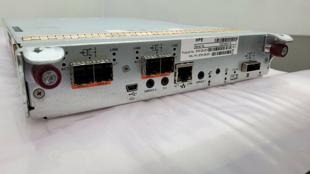 HP MSA 2050 SAS Disk Shelf Controller 876129-001 81-00000118-00-02