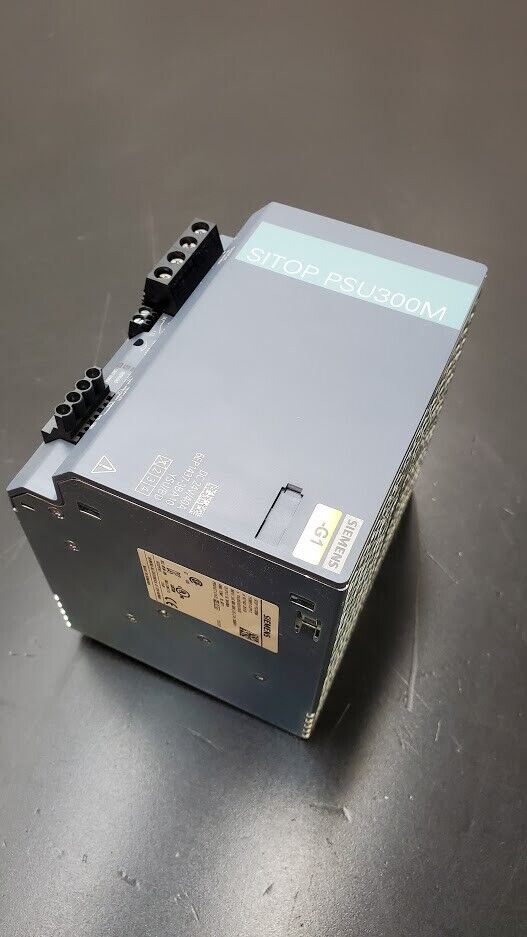 Siemens SITOP PSU300M 6EP1437-3BA10 24VDC 40A 960W 3 Phase Power Supply DIN Rail