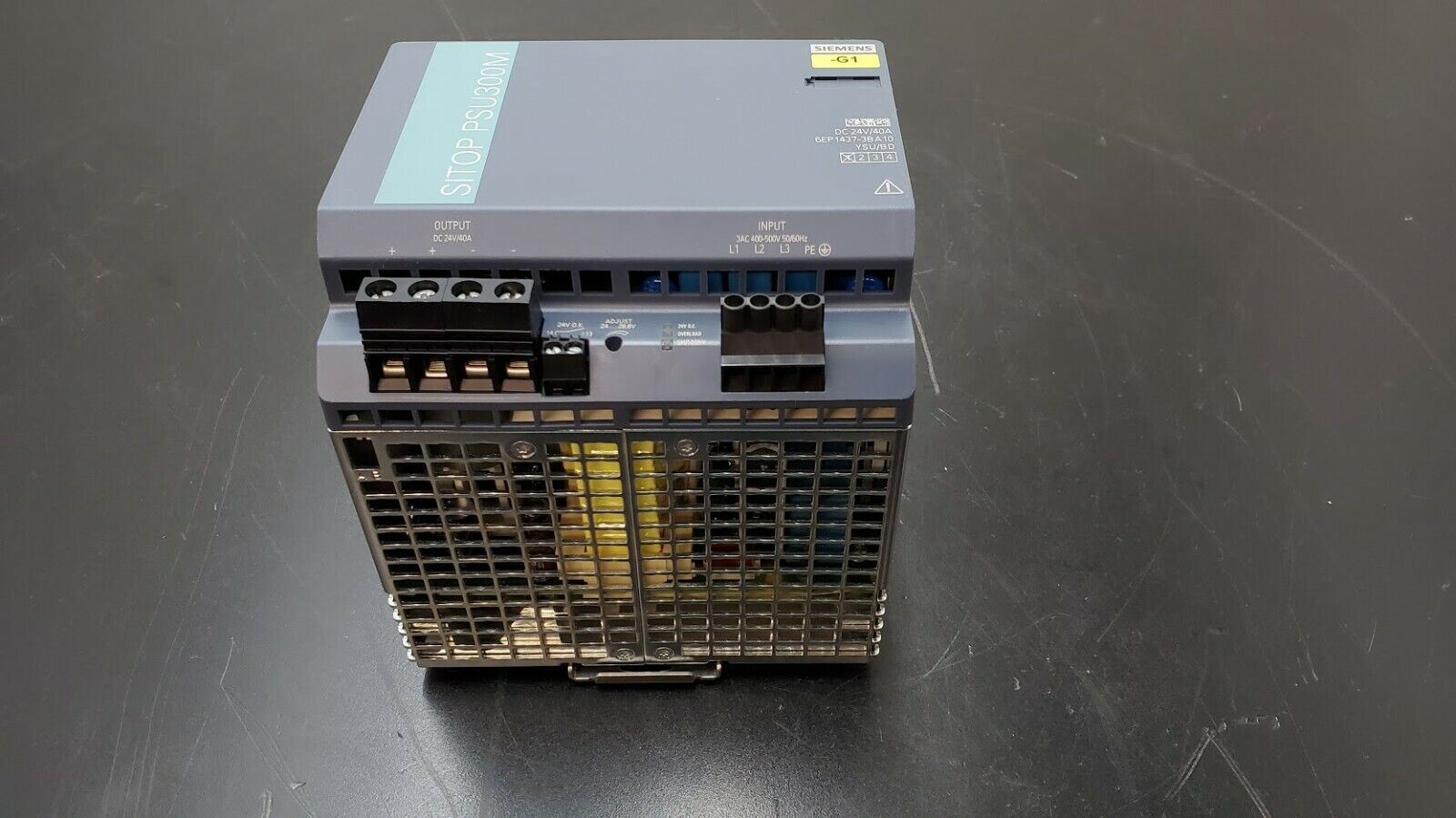 Siemens SITOP PSU300M 6EP1437-3BA10 24VDC 40A 960W 3 Phase Power Supply DIN Rail