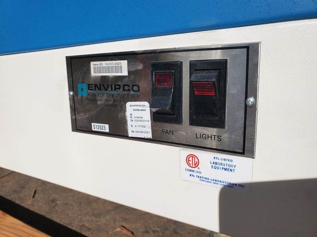 Envirco Unidirectional Flow Clean Bench Workstation HEPA MAC10 w/stand Downflow