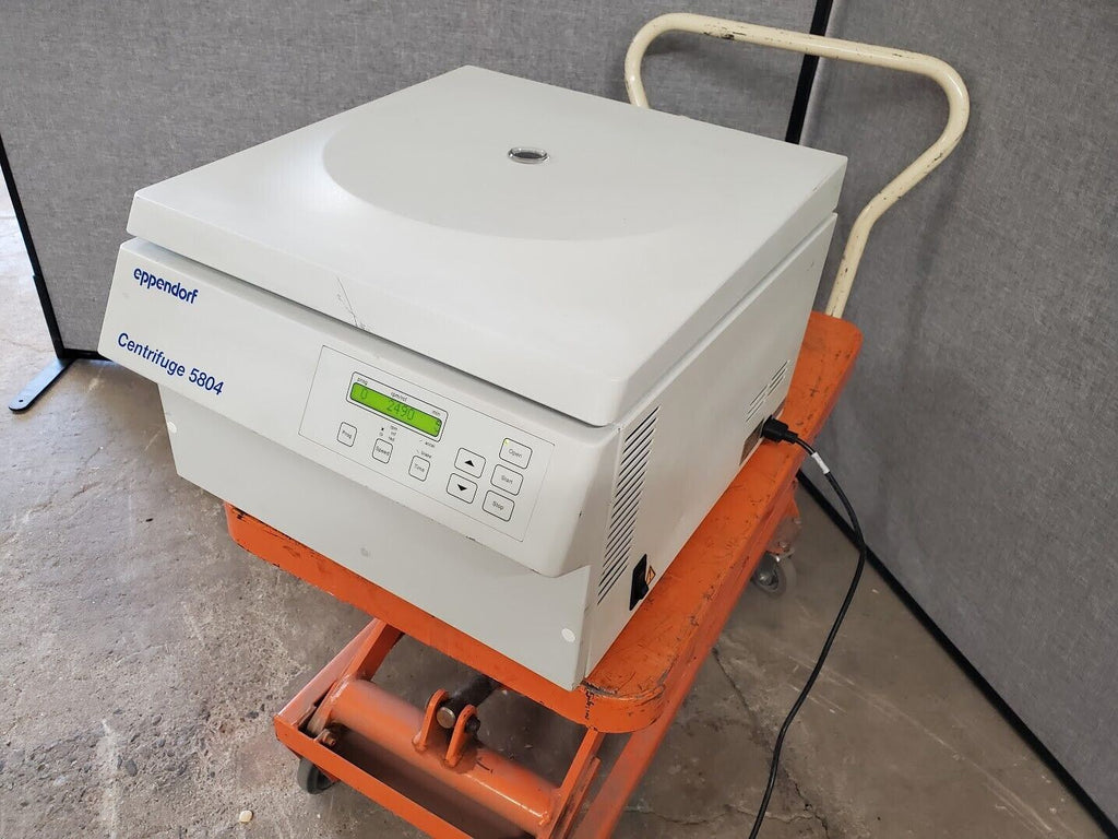 Eppendorf Centrifuge 5804 Power On Tested Motor Spins, Error 6, No rotor