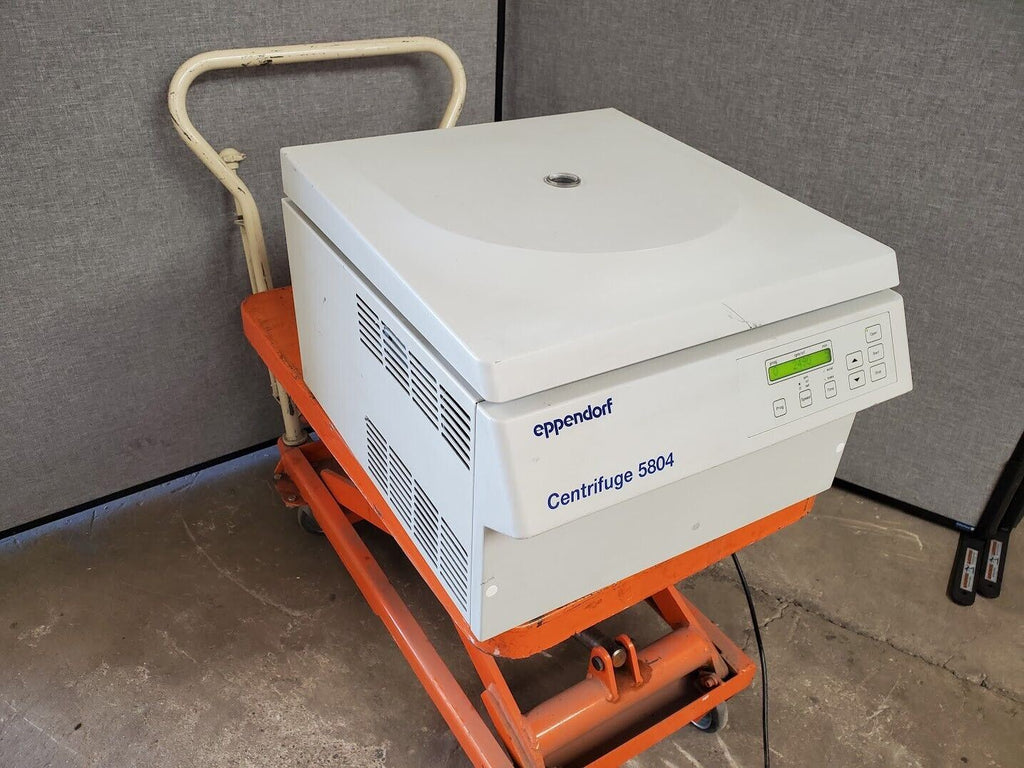 Eppendorf Centrifuge 5804 Power On Tested Motor Spins, Error 6, No rotor