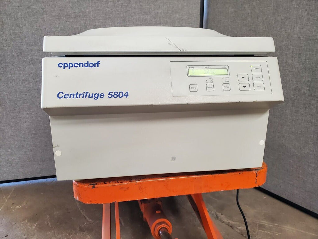 Eppendorf Centrifuge 5804 Power On Tested Motor Spins, Error 6, No rotor