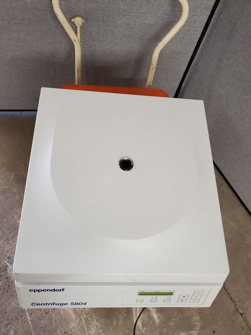 Eppendorf Centrifuge 5804 Power On Tested Motor Spins, Error 6, No rotor