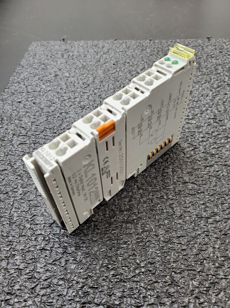 Beckhoff KL1012 2x Digital Input Terminal Module 0.2ms filtertime 24VDC KL 1012