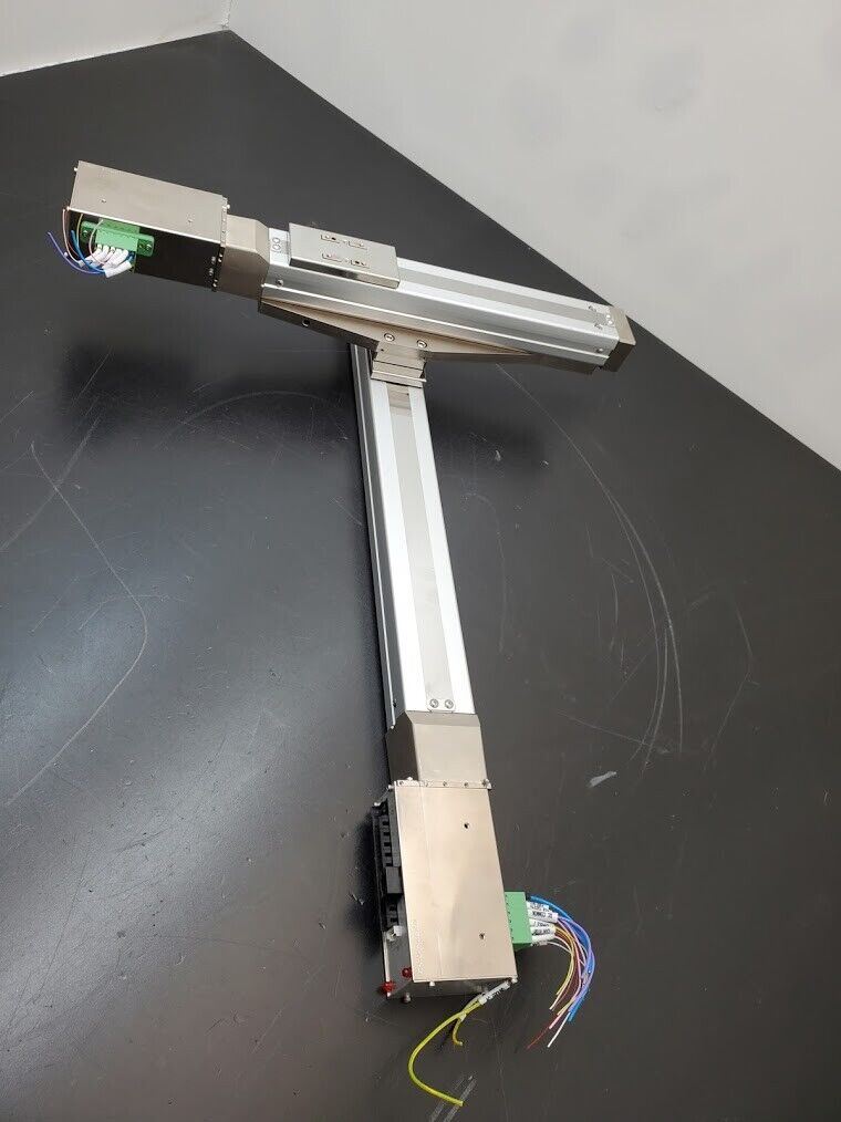 IAI Robo Cylinder 2 Axis Linear Actuator Servo Driven Robot 12"x8" Travel