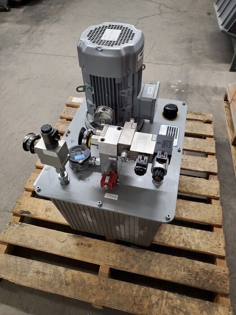 Weber Hydraulik Hydraulic Reservoir Manifold Filter 210 BAR 3000PSI Pump 4.8kW