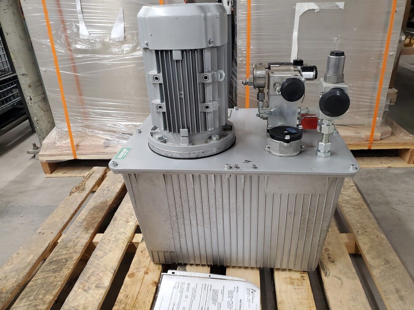 Weber Hydraulik Hydraulic Reservoir Manifold Filter 210 BAR 3000PSI Pump 4.8kW