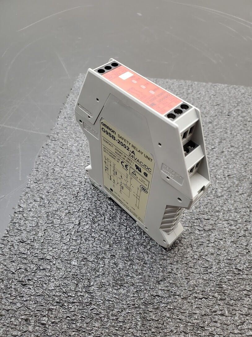 Omron STI Safety Control Relay G9SB-2002-A 24VAC/DC 250VAC 5A Contact 30VDC 5A