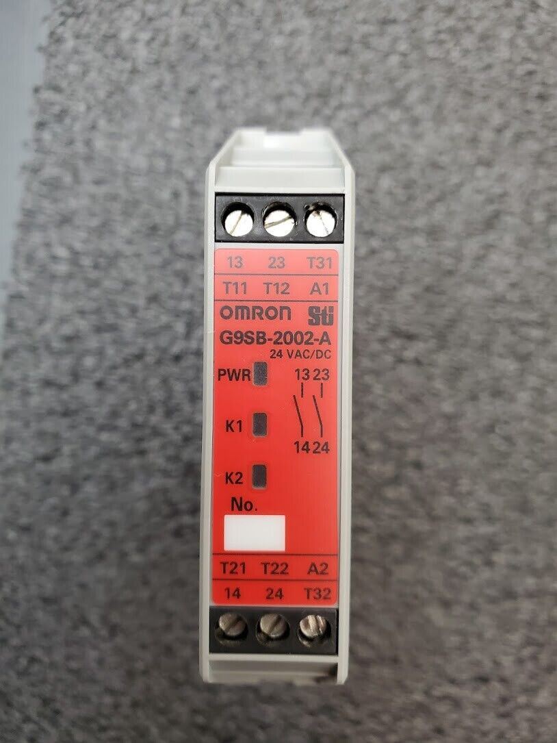 Omron STI Safety Control Relay G9SB-2002-A 24VAC/DC 250VAC 5A Contact 30VDC 5A