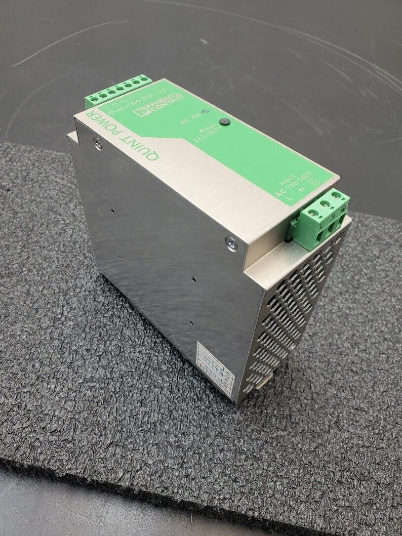 Phoenix Contact Quint-PS-100-240AC/24DC/2.5 Power Supply In: 100/240V Out: 24VDC