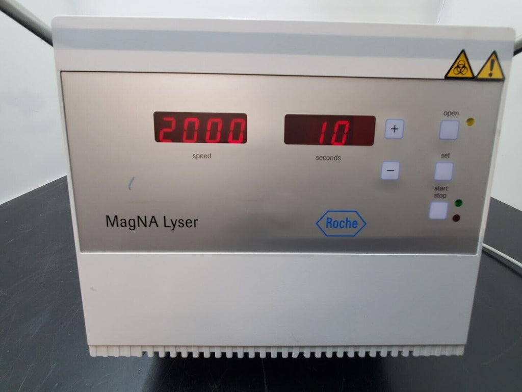 Roche MagNA Lyser Benchtop Homogenizer 7000 RPM  115VAC Tested Working yr: 2014