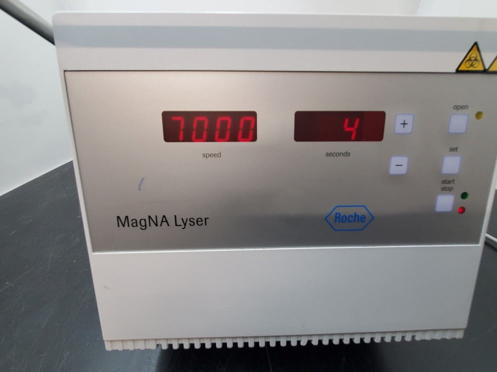 Roche MagNA Lyser Benchtop Homogenizer 7000 RPM  115VAC Tested Working yr: 2014