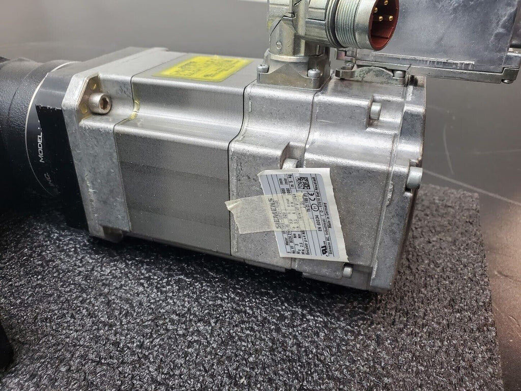 Siemens 1FK7042-5AF21-1UA0 AC Servo Motor Apex AER090 5:1 Right Angle Gearhead