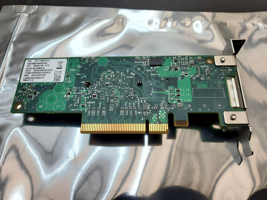 Mellanox MHQH19B-XTR Single Port 40Gb/s QDR PCIe Gen2 5.0 GTs VPI Adapter