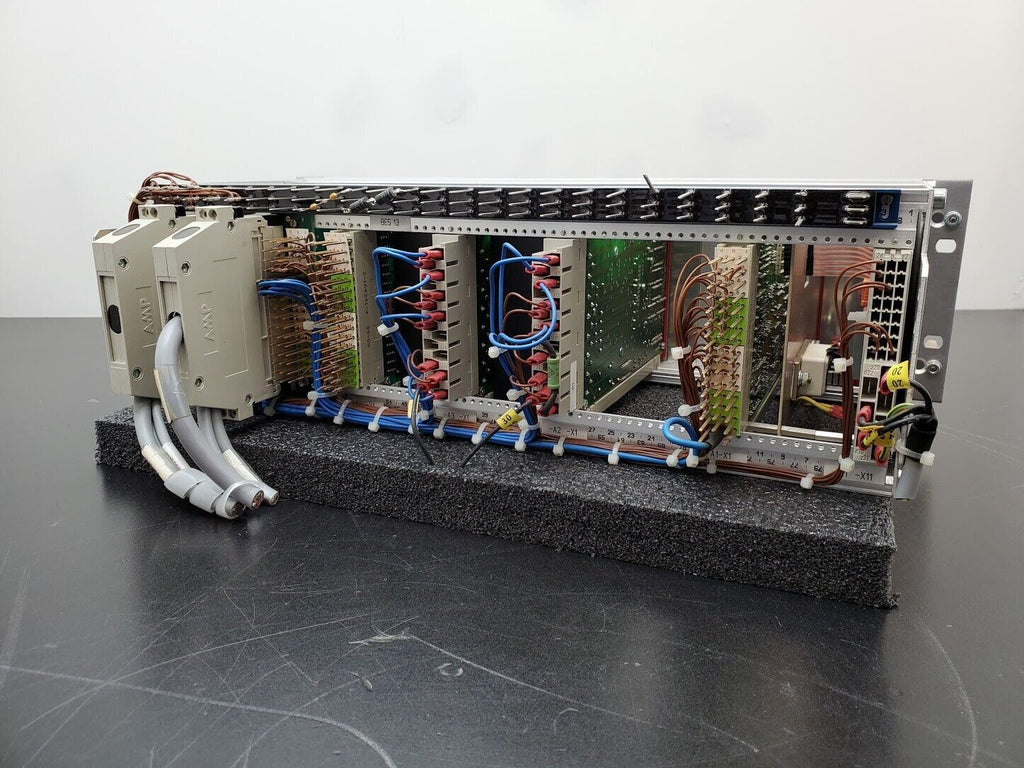 Leybold APS 1104 Evaporator Control Rack EMK11 LES05 Sweep Control ASG04 AFB04