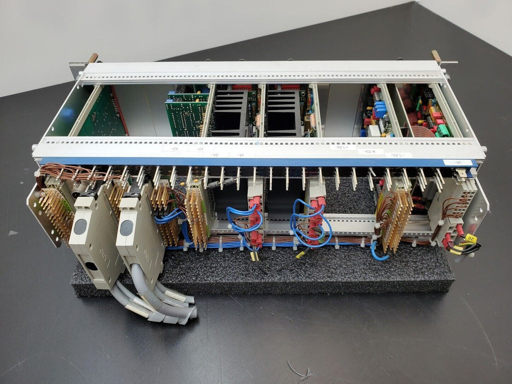 Leybold APS 1104 Evaporator Control Rack EMK11 LES05 Sweep Control ASG04 AFB04