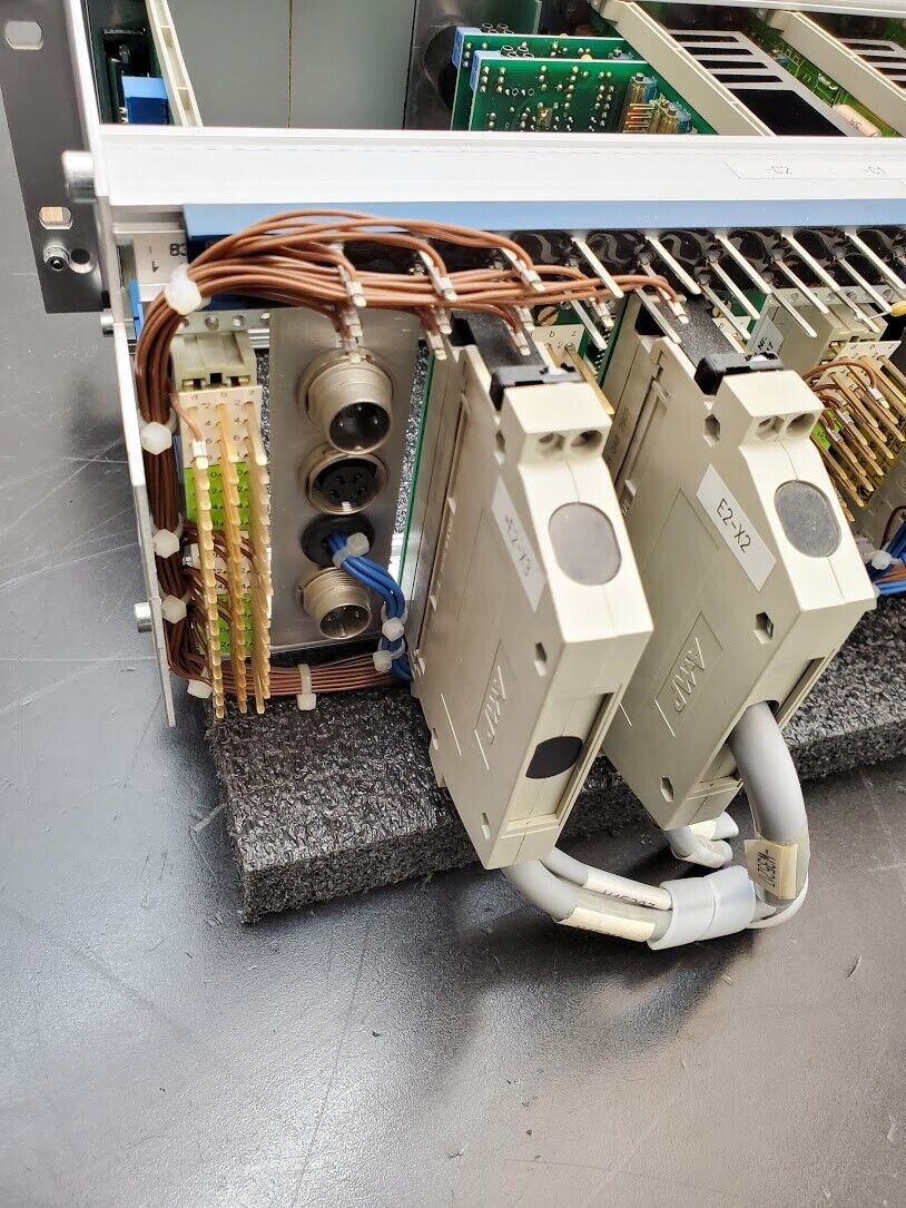 Leybold APS 1104 Evaporator Control Rack EMK11 LES05 Sweep Control ASG04 AFB04