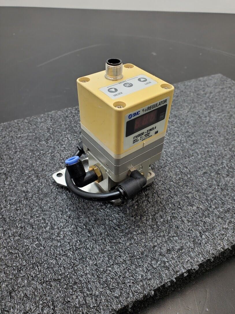 SMC ITV2030-31N2L4 Electronic Pneumatic Regulator 0-10VDC Input 0.7-70SPI Output
