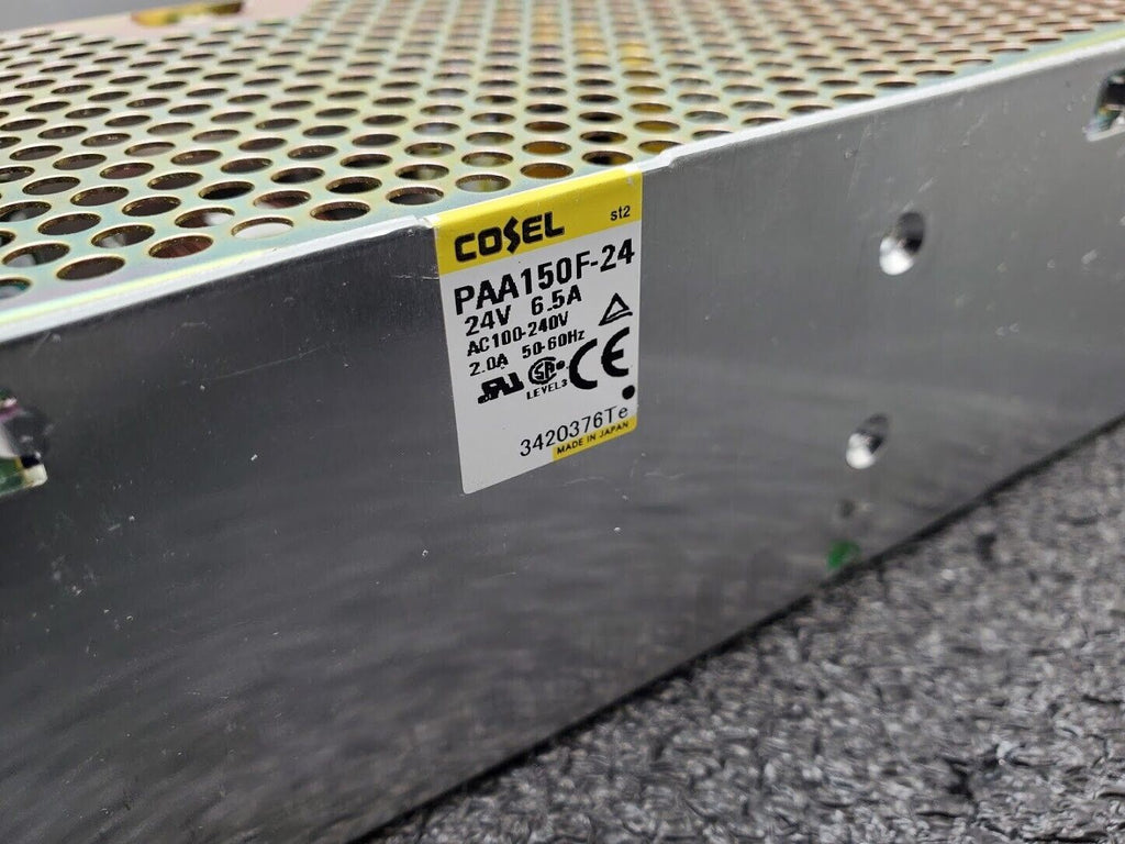 COSEL PAA150F-24N 24V 6.5A Power Supply AC100-240V 2A 50-60Hz Working Pull