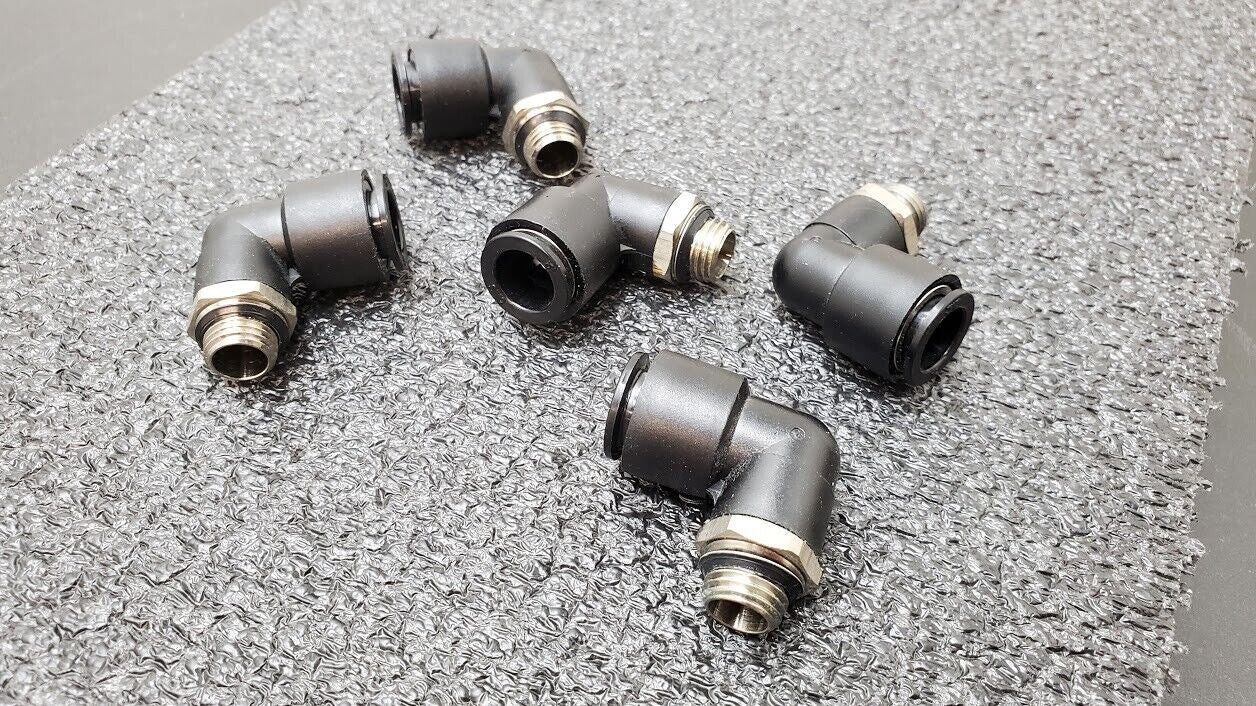 5x SMC KAL12-U02 Antistat One-Touch Fittings 12mm Applicable Tubing 1/4" Thread