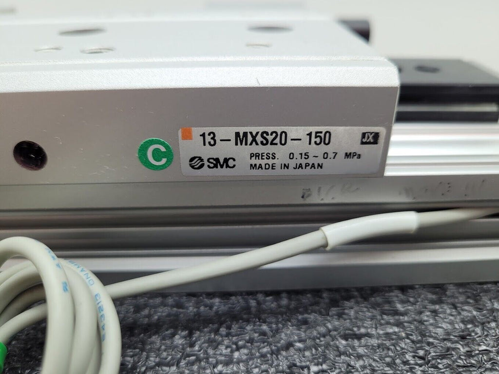 SMC Dual Rod Linear Guide Bearing Actuator Slide Cylinder 13-MXS20-150 Cleanroom