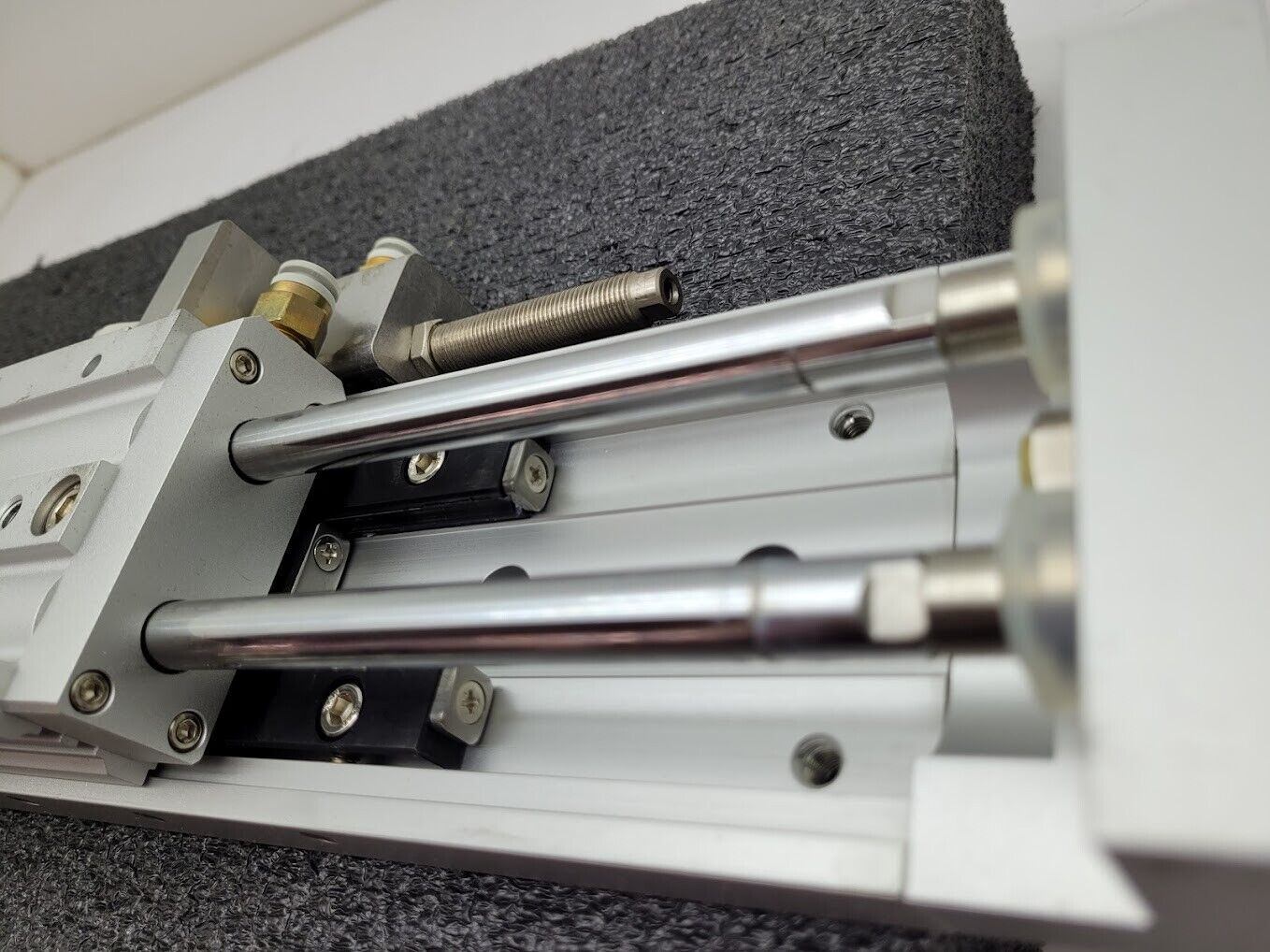 SMC Dual Rod Linear Guide Bearing Actuator Slide Cylinder 13-MXS20-150 Cleanroom