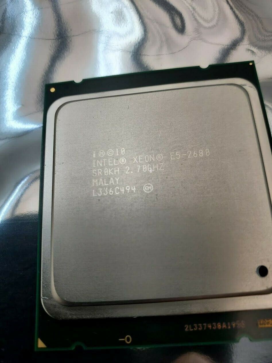 Intel Xeon E5-2680 SR0KH 8 Core 2.7GHz LGA 2011 CPU Processor Working Pull