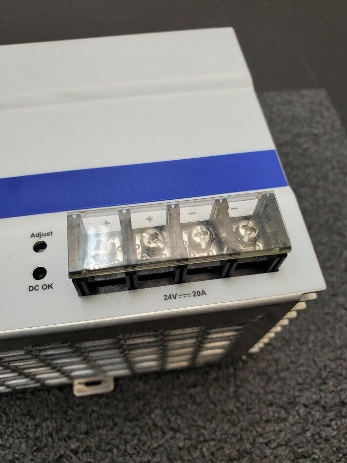 Automation Direct Rhino PSB24-480 Industrial 24V DC / 20A DIN Rail Power Supply