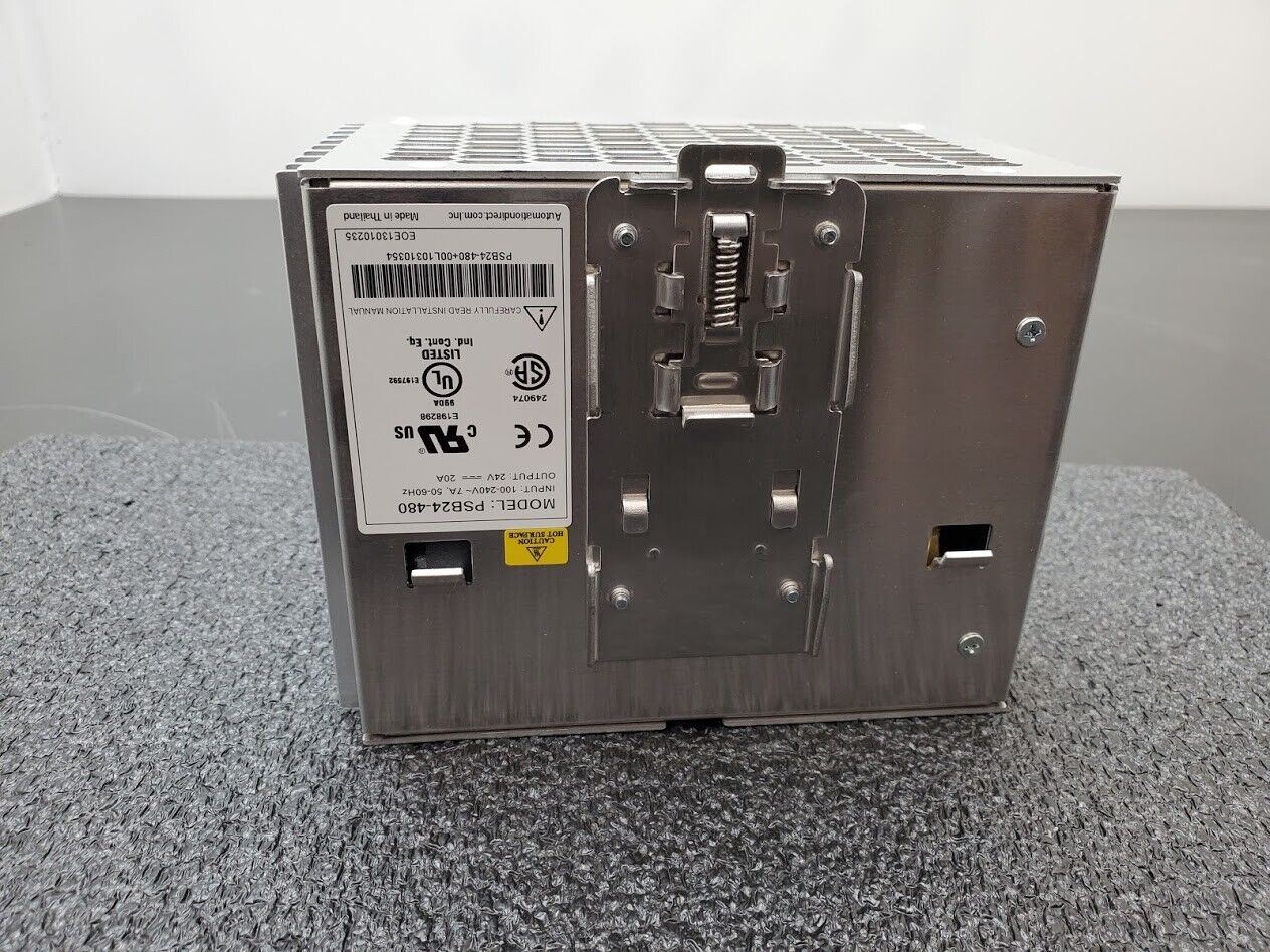 Automation Direct Rhino PSB24-480 Industrial 24V DC / 20A DIN Rail Power Supply