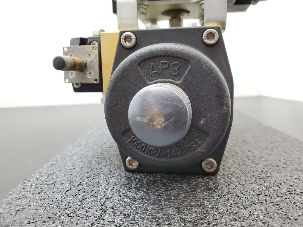 Moniteur Sentinel AMYB-5120 Sirca AP4 Pnumatic Rotary Value Operator Dual Act. B